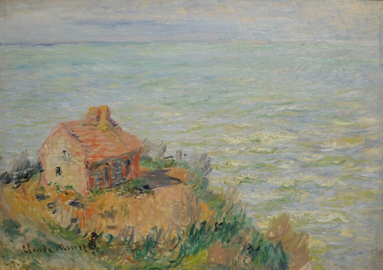 « Cabane des douaniers, effet d'après-midi », Claude Monet, 1882