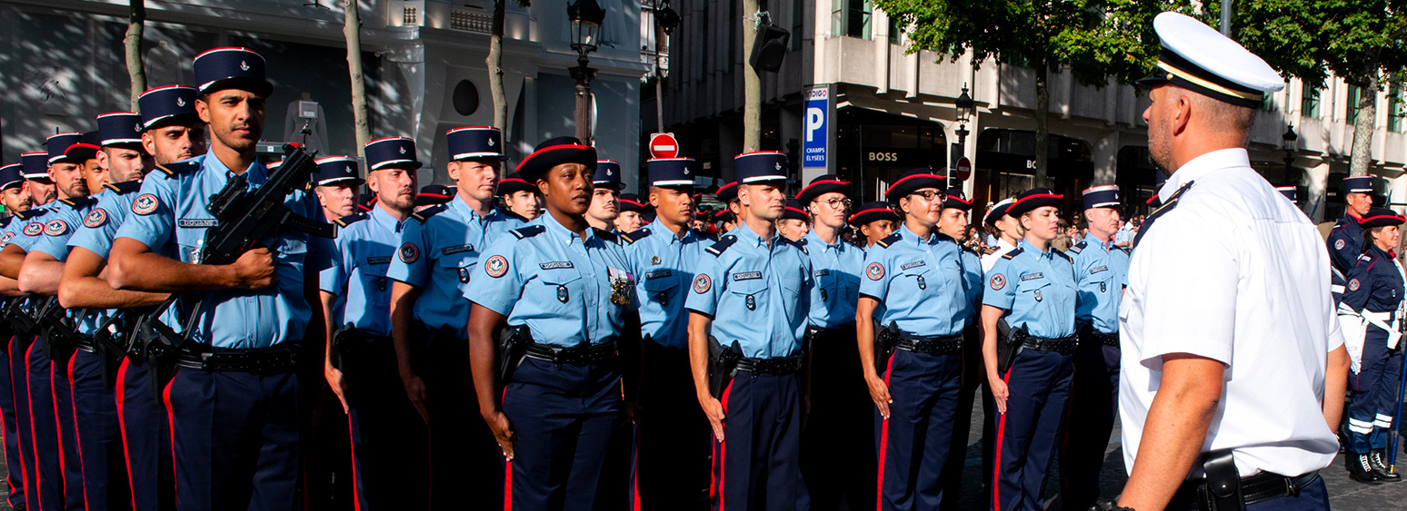 Panorama défilé du 14 juillet